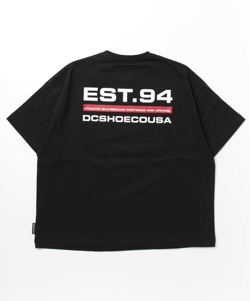 DC（ディーシー）の「DC/ディーシー ビックシルエット/ドロップショルダーバックプリントTシャツ/半袖Tシャツ DST231044（Tシャツ/カットソー・メンズ・ホワイト/ブラック/ブルー・2XL/M/XL/L）」の4枚目の写真