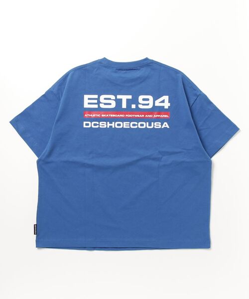 DC（ディーシー）の「DC/ディーシー ビックシルエット/ドロップショルダーバックプリントTシャツ/半袖Tシャツ DST231044（Tシャツ/カットソー・メンズ・ホワイト/ブラック/ブルー・2XL/M/XL/L）」の5枚目の写真