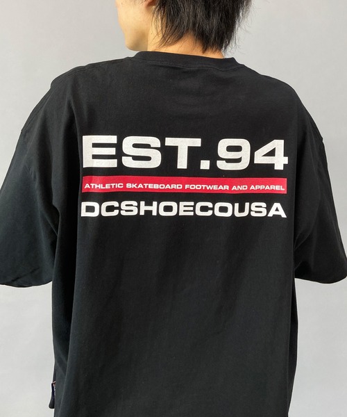 DC（ディーシー）の「DC/ディーシー ビックシルエット/ドロップショルダーバックプリントTシャツ/半袖Tシャツ DST231044（Tシャツ/カットソー・メンズ・ホワイト/ブラック/ブルー・2XL/M/XL/L）」の10枚目の写真