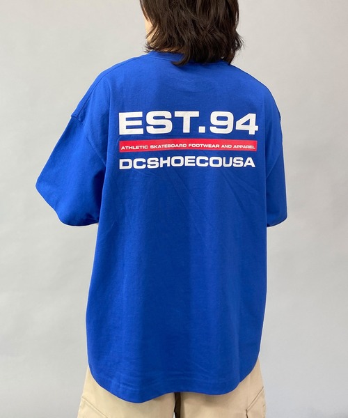 DC（ディーシー）の「DC/ディーシー ビックシルエット/ドロップショルダーバックプリントTシャツ/半袖Tシャツ DST231044（Tシャツ/カットソー・メンズ・ホワイト/ブラック/ブルー・2XL/M/XL/L）」の15枚目の写真