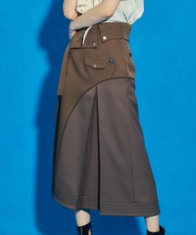 UNITED TOKYO | バイカーディテールスカート(スカート)