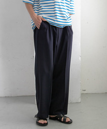 FORK&SPOON | FORK&SPOON　2プリーツeasyトラウザー(スラックス)