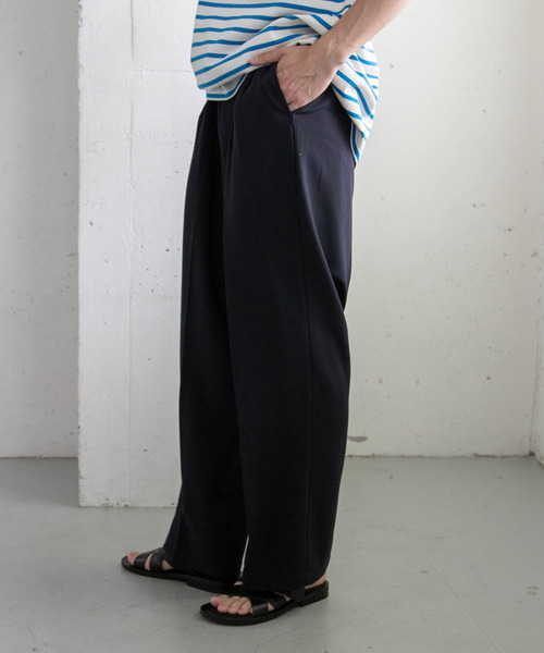 FORK&SPOON（フォークアンドスプーン）の「FORK&SPOON　2プリーツeasyトラウザー（スラックス・メンズ・ネイビー/チャコールグレー・4/5）」の20枚目の写真