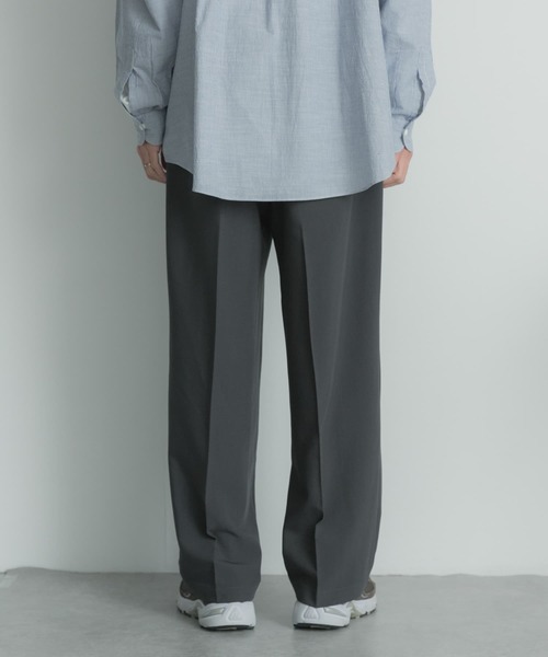 FORK&SPOON（フォークアンドスプーン）の「FORK&SPOON　2プリーツeasyトラウザー（スラックス・メンズ・ネイビー/チャコールグレー・4/5）」の12枚目の写真