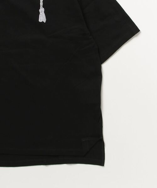 SISE(シセ)の「SISE EMB.T-SHIRTS(Tシャツ/カットソー・メンズ・カーキ/ベージュ/ホワイト/ブラック・LARGE/MEDIUM)」の18枚目の写真