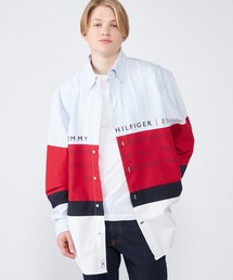 TOMMY HILFIGER | ブランドラブプリントシャツ(シャツ/ブラウス)