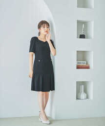 PROPORTION BODY DRESSING | マーメイドハートカットワンピース / 1213140500(ワンピース)