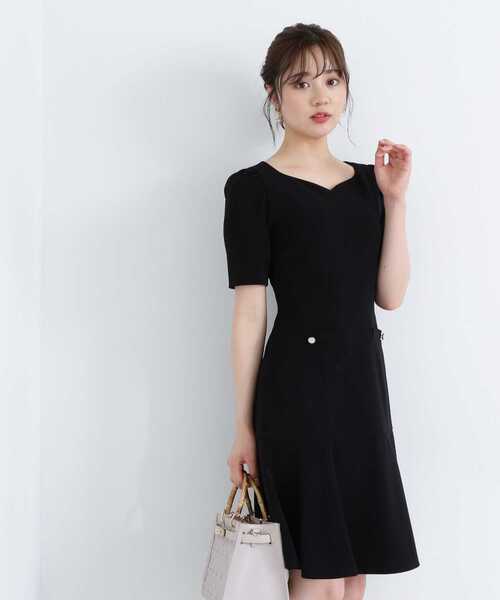 PROPORTION BODY DRESSING（プロポーションボディドレッシング）の「マーメイドハートカットワンピース / 1213140500（ワンピース・レディース・ホワイト系その他/ブラック・SMALL/MEDIUM）」の5枚目の写真