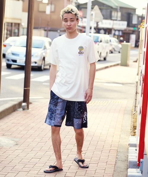 RVCA(ルーカ)の「WEB限定 RVCA COBRA MIRAGE SS/ルーカ 半袖Tシャツ(Tシャツ/カットソー・メンズ・ホワイト/ブラック・L/M)」の9枚目の写真