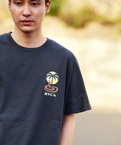 RVCA(ルーカ)の「WEB限定 RVCA COBRA MIRAGE SS/ルーカ 半袖Tシャツ(Tシャツ/カットソー・メンズ・ホワイト/ブラック・L/M)」の13枚目の写真