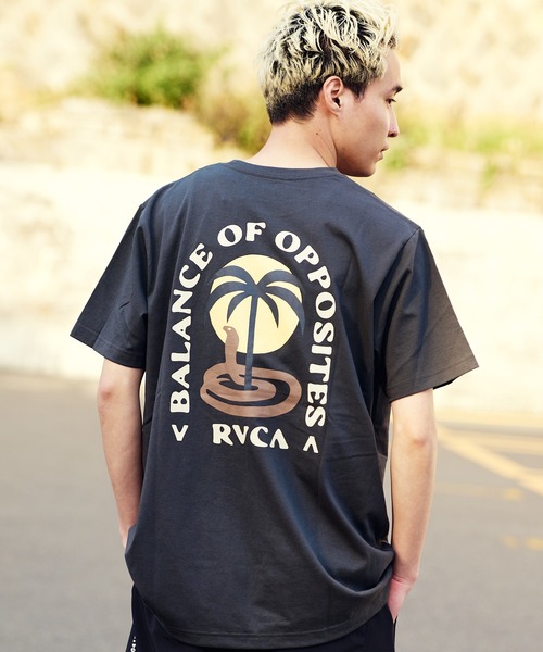RVCA(ルーカ)の「WEB限定 RVCA COBRA MIRAGE SS/ルーカ 半袖Tシャツ(Tシャツ/カットソー・メンズ・ホワイト/ブラック・L/M)」の18枚目の写真