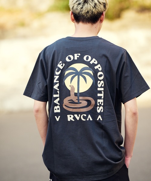 RVCA(ルーカ)の「WEB限定 RVCA COBRA MIRAGE SS/ルーカ 半袖Tシャツ(Tシャツ/カットソー・メンズ・ホワイト/ブラック・L/M)」の20枚目の写真
