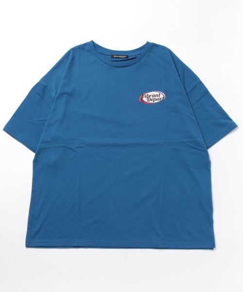 SpRay(スプレイ)の「だ円ロゴビッグTシャツ(Tシャツ/カットソー・レディース・オートミール/オレンジ/ブラック/オフホワイト/ブルー・FREE)」の22枚目の写真