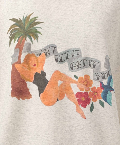 BAYFLOW(ベイフロー)の「【NARI】ミニ裏毛プルオーバー(Tシャツ/カットソー・レディース・ライトグレー/アイボリー・FREE)」の20枚目の写真