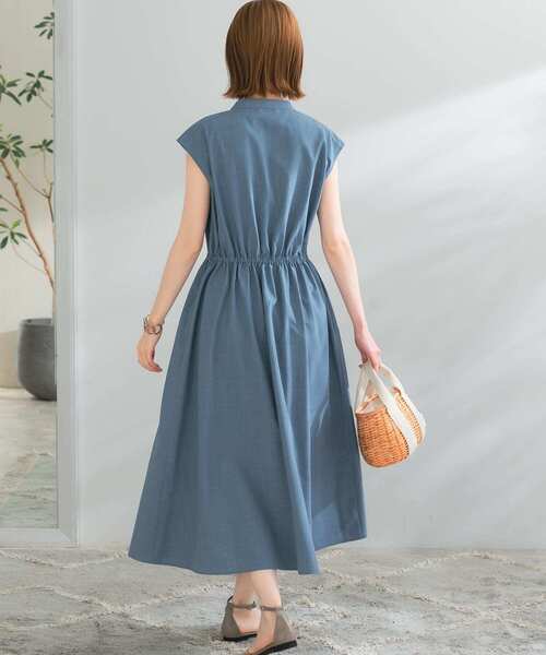 『一部WEB限定カラー』ウォッシャブルシャツワンピース