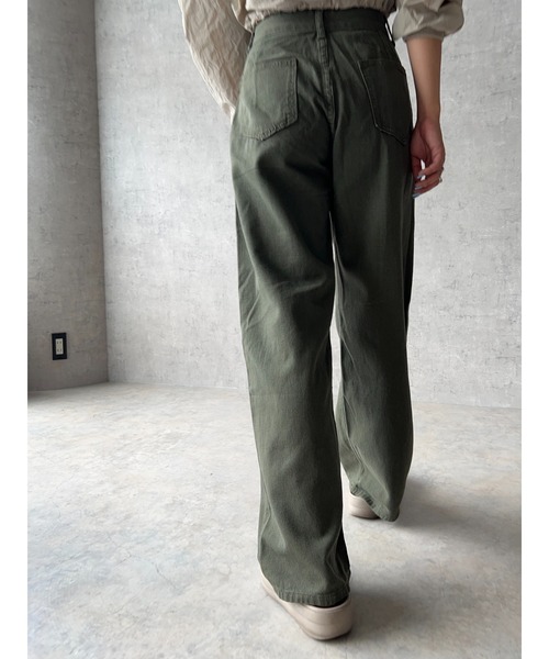 owndaily（オンデイリー）の「ミリタリーローライズパンツ（その他パンツ・レディース・カーキ・LARGE/MEDIUM）」の7枚目の写真