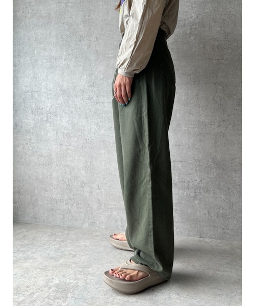 owndaily（オンデイリー）の「ミリタリーローライズパンツ（その他パンツ・レディース・カーキ・LARGE/MEDIUM）」の8枚目の写真