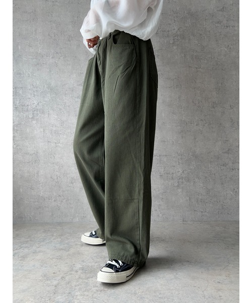 owndaily（オンデイリー）の「ミリタリーローライズパンツ（その他パンツ・レディース・カーキ・LARGE/MEDIUM）」の13枚目の写真