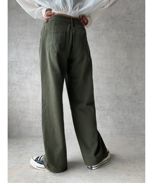 owndaily（オンデイリー）の「ミリタリーローライズパンツ（その他パンツ・レディース・カーキ・LARGE/MEDIUM）」の16枚目の写真