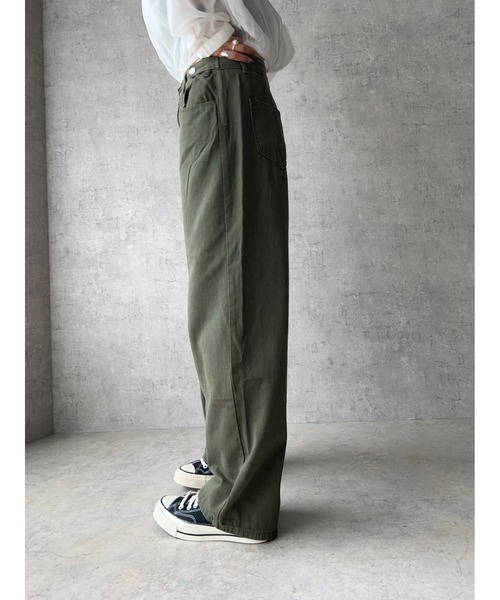 owndaily（オンデイリー）の「ミリタリーローライズパンツ（その他パンツ・レディース・カーキ・LARGE/MEDIUM）」の17枚目の写真