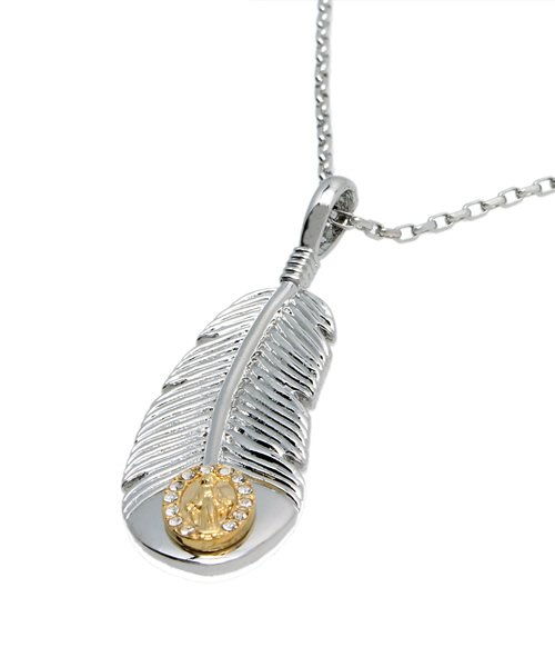 MYE-DO'（マイ・ドゥ）の「ネックレス”FEATHER&&MARIA”（ネックレス・メンズ・シルバー・FREE）」の3枚目の写真