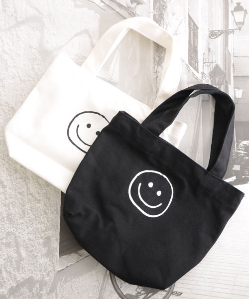 セール】【urge select】ニコちゃん スマイル ミニトートバッグ