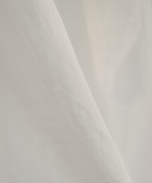 COLLAGE GALLARDAGALANTE（コラージュガリャルダガランテ）の「シアーラミー2WAYフレンチスリーブブラウス/WEB限定（シャツ/ブラウス・レディース・ピンク/サックスブルー/ブラック/ホワイト・FREE）」の15枚目の写真