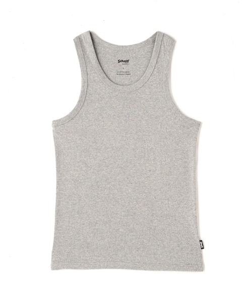 schott（ショット）の「Schott/ショット/TANK TOP PACK/タンクトップ パック（タンクトップ・メンズ・ブラック/チャコール/グレー/ホワイト系2・XL/L/M/2XL）」の13枚目の写真