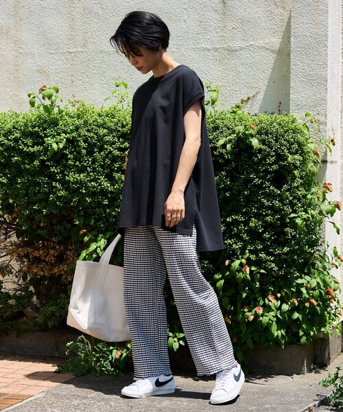未使用品級　プリーツプリーズ　霜降りグレー　フレンチスリーブチュニック PLEATS PLEASE ISSEY MIYAKE - 【新品未使用】近年 プリーツ