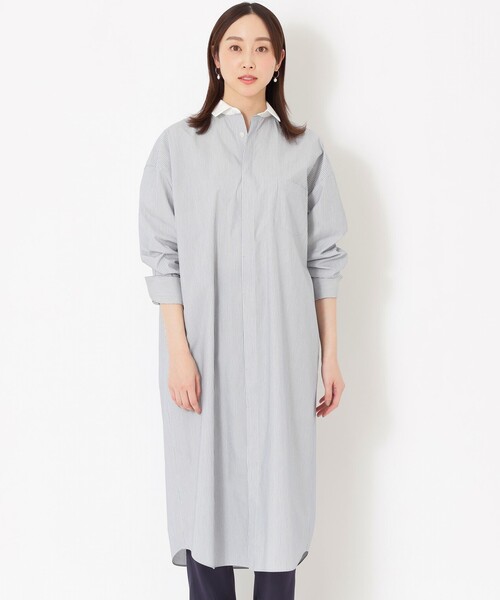 【セール】【アルティメイトピマ】シャツワンピース（ワンピース）｜S.ESSENTIALS（エスエッセンシャルズ）ワンピース