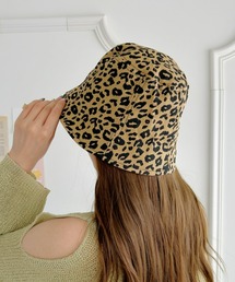 Loueme（ルエム）の「レオパードチューリップハット（ハット）」