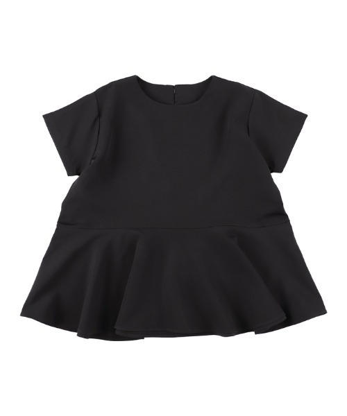 coca（coca）（コカ）の「セットアップ対応バックパールブラウス（シャツ/ブラウス・レディース・ライトベージュ/ブラック・M/L）」の9枚目の写真