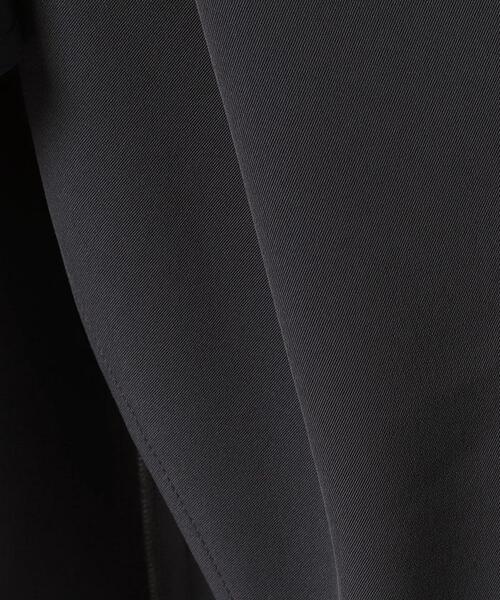 LANVIN en Bleu（ランバンオンブルー）の「アシンメヘムスキッパーブラウス（シャツ/ブラウス・レディース・ベージュ/チャコールグレー・38）」の14枚目の写真