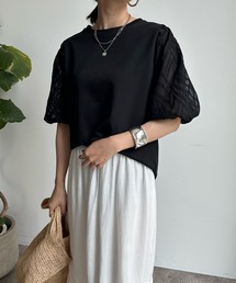 【WEB限定】 ジャガードバルーン袖トップス