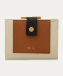 CULLNI クルニ　レザーコンビネーションウォレット　ブラック CULLNI - 【残りわずか】Leather Wallet with A Clasp | ACRMTSM