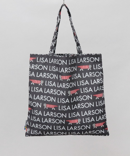 Lisa Larson(リサラーソン)の「ポリエステル ファブリック トートバッグ(トートバッグ・レディース・ブラック/オフホワイト/ブルー/グレー系その他/ベージュ系その他・FREE)」の11枚目の写真
