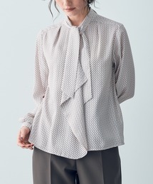 YECCA VECCA | ジオメ柄2wayボウタイブラウス(シャツ/ブラウス)