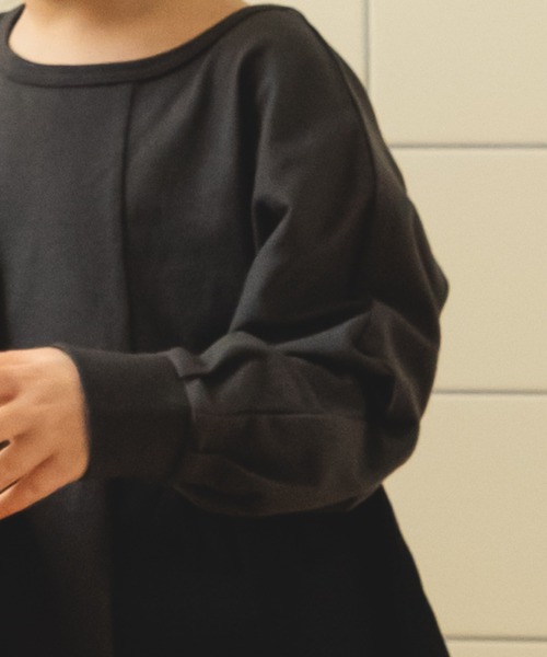 pairmanon（ペアマノン）の「無地 総柄 ボーダー ガールズ長袖 チュニック（シャツ/ブラウス・キッズ・ベージュ系その他2/ブラック系その他3/ブラウン系その他4/ベージュ系その他4/その他1/ブラウン系その他3/ブラウン系その他2/ホワイト系その他2/ブラウン系その他5/ブルー系その他3/パープル系その他4/ブラック系その他2/ホワイト系その他3/ブラック系その他4/ベージュ系その他3・140/110/90/100/120/130/150）」の22枚目の写真