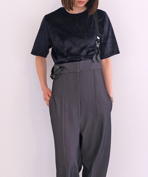 ストラップワイドパンツ（その他パンツ）｜AKTE（アクテ）の
