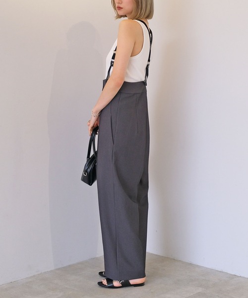 AKTEストラップワイドパンツtodayfulイエナzaraKBF louren ストラップワイドパンツ（その他パンツ）｜AKTE（アクテ）の