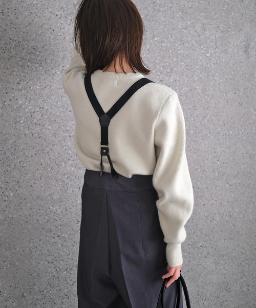 ストラップワイドパンツ（その他パンツ）｜AKTE（アクテ）の