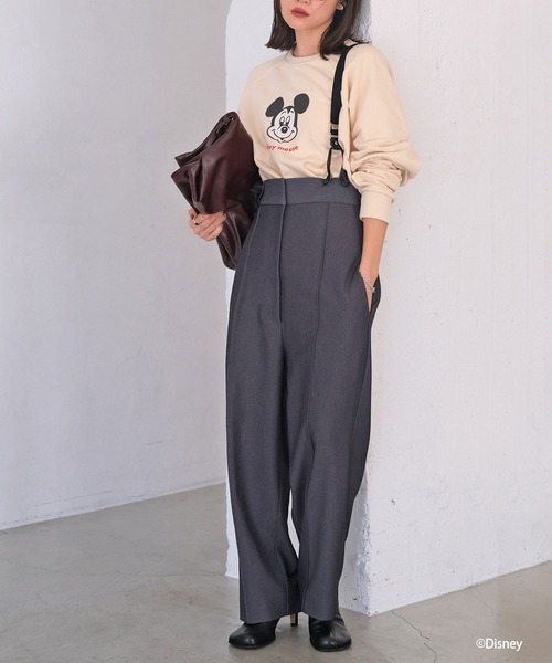 ストラップワイドパンツ（その他パンツ）｜AKTE（アクテ）の