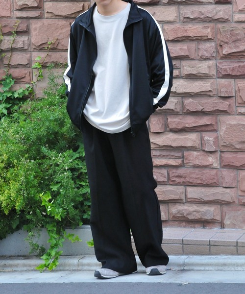 ZIP FIVE（ジップファイブ）の「【ZIP FIVE】サイドラインジャージトラックジャケット（ジャージ・メンズ・オレンジ/ブラック/ワイン/ホワイト×レッド/グリーン/ホワイト×ブルー・LARGE/MEDIUM）」の22枚目の写真