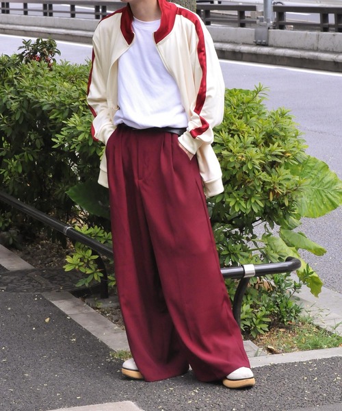 ZIP FIVE（ジップファイブ）の「【ZIP FIVE】サイドラインジャージトラックジャケット（ジャージ・メンズ・オレンジ/ブラック/ワイン/ホワイト×レッド/グリーン/ホワイト×ブルー・LARGE/MEDIUM）」の14枚目の写真