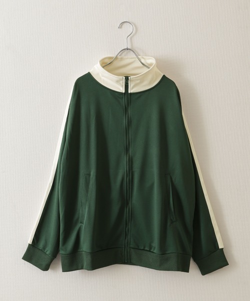 ZIP FIVE（ジップファイブ）の「【ZIP FIVE】サイドラインジャージトラックジャケット（ジャージ・メンズ・オレンジ/ブラック/ワイン/ホワイト×レッド/グリーン/ホワイト×ブルー・LARGE/MEDIUM）」の9枚目の写真