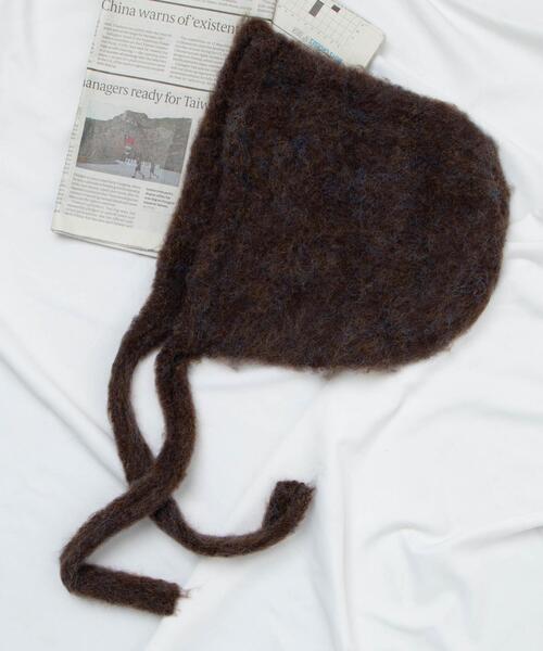 WEGO（ウィゴー）の「WEGO/ブークレバラクラバ（ハット・レディース・ブラウン/グリーン/オレンジ/アイボリー/ライトグレー・FREE）」の13枚目の写真