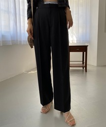 one after another NICE CLAUP | ロゴゴムスラックスパンツ/セットアップアイテムあり(スラックス)