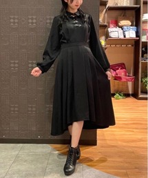 ベルトディティールワンピース