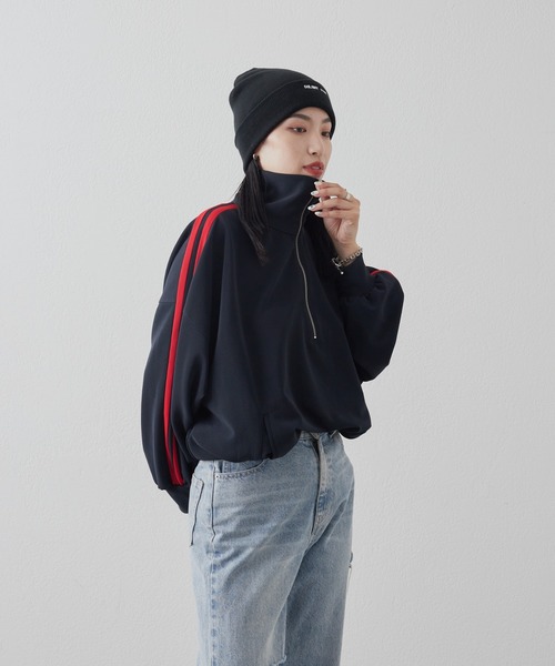 COLONY 2139（コロニートゥーワンスリーナイン）の「刺繍ロゴニットキャップ（ニットキャップ/ビーニー・メンズ・グレー/ブラック/オレンジ/グリーン/アイボリー/レッド・FREE）」の10枚目の写真