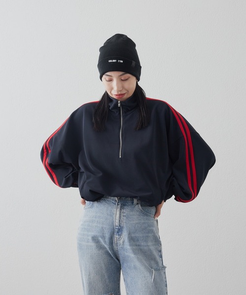 COLONY 2139（コロニートゥーワンスリーナイン）の「刺繍ロゴニットキャップ（ニットキャップ/ビーニー・メンズ・グレー/ブラック/オレンジ/グリーン/アイボリー/レッド・FREE）」の12枚目の写真